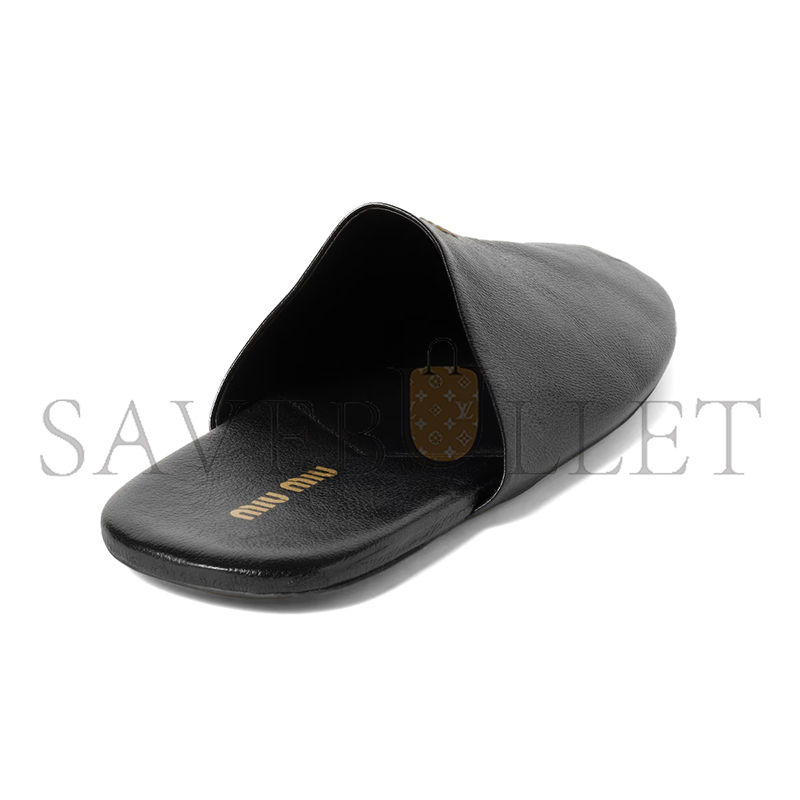 M1v M1v leather slippers 5s322e